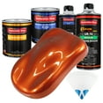 thumbnail image 1 of Inferno Orange Pearl Metallic Quart URETHANE BASECOAT CLEARCOAT Auto Paint Kit, 1 of 6
