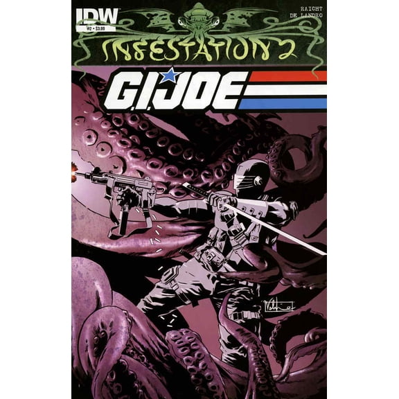 Infestation 2: G.I. Joe #2A VF ; IDW Comic Book
