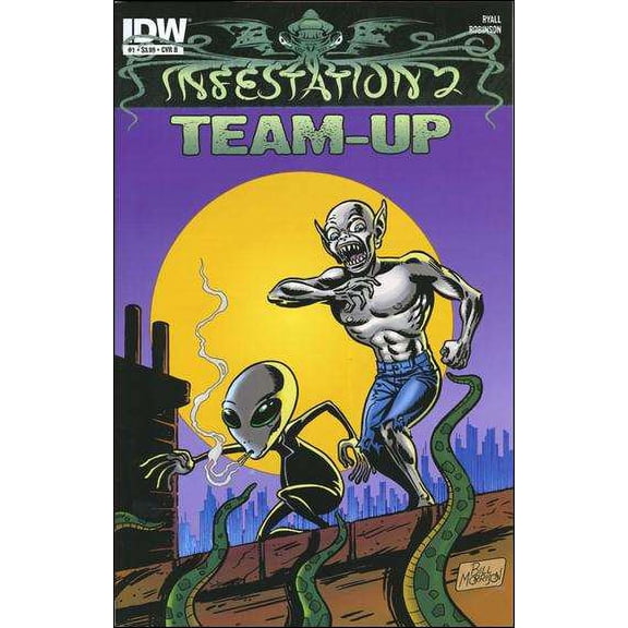 Infestation 2 Team Up #1B VF ; IDW Comic Book