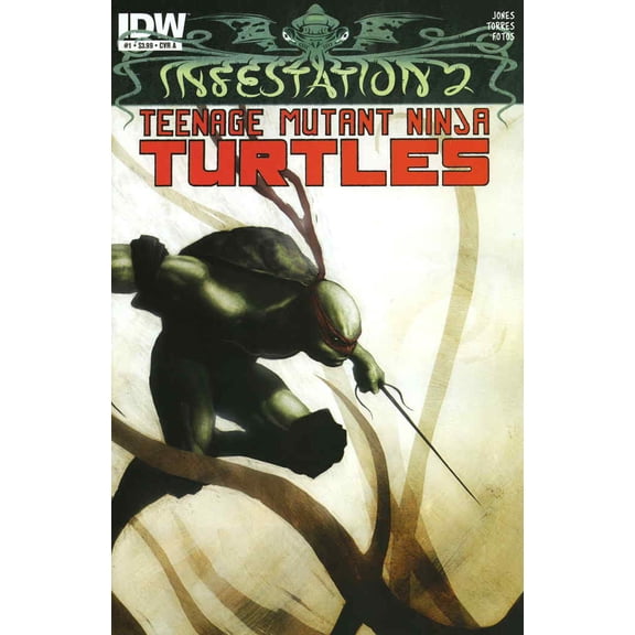 Infestation 2: Teenage Mutant Ninja Turtles #1A VF ; IDW Comic Book