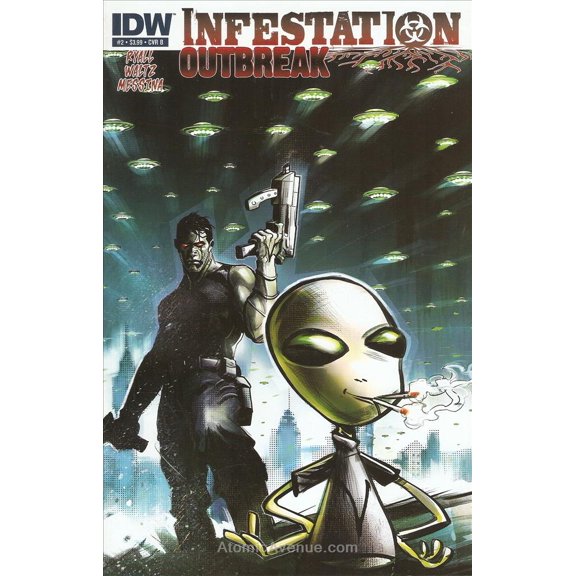 Infestation: Outbreak #2B VF ; IDW Comic Book