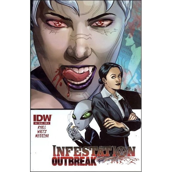 Infestation: Outbreak #4A VF ; IDW Comic Book