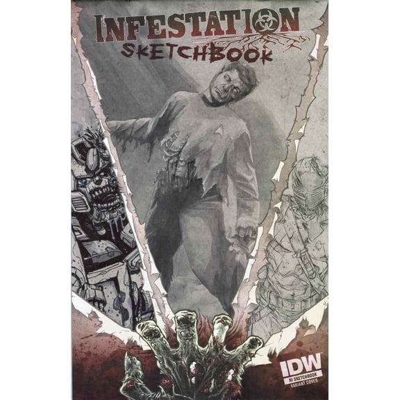 Infestation: Sketchbook #1 VF ; IDW Comic Book