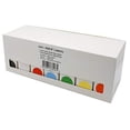 thumbnail image 1 of Infi-Touch Fluorescent 1 inch Color-Code Dot Label Kit - 7 Assorted Colors in Dispenser Boxes, 1 of 1