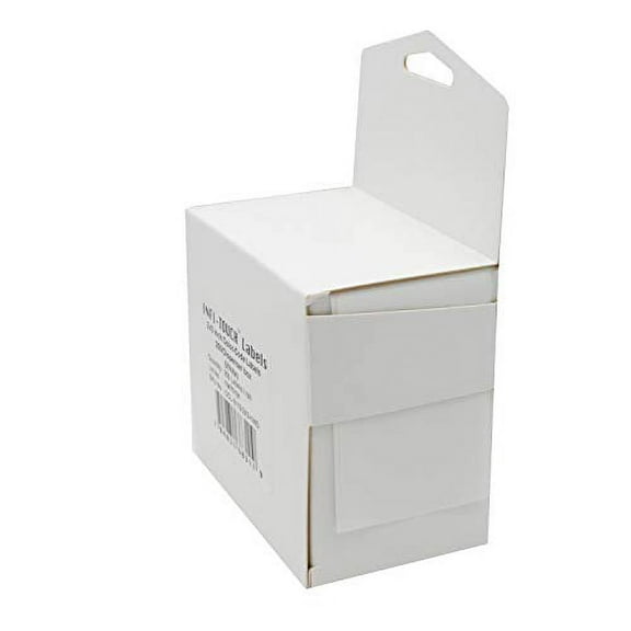 Infi-Touch Labels 2x3 inch Round Permanent Color-Code Dot Stickers, 250 per Dispenser Box (White)