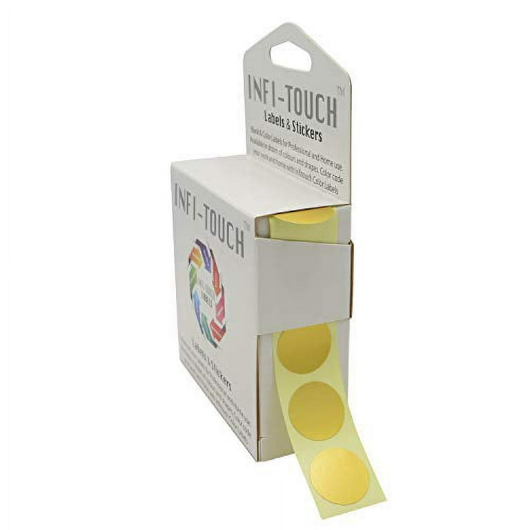 3/4 Color-Code Stickers-dot-stickers-1000-stickers-per-dispenser-box