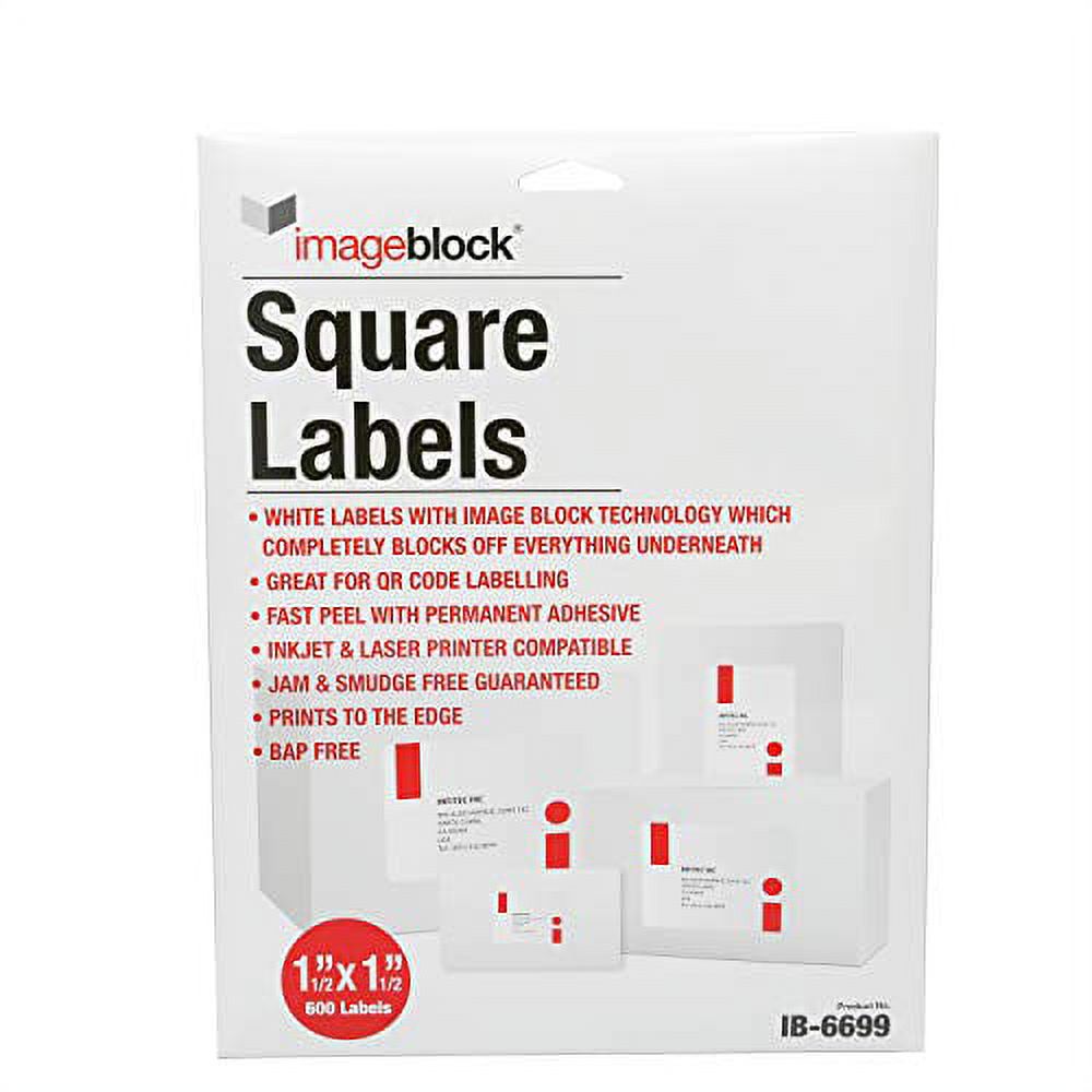 Label Block Cards Infi-Touch Labels Mailing Labels with Image Block Technology for Laser ...