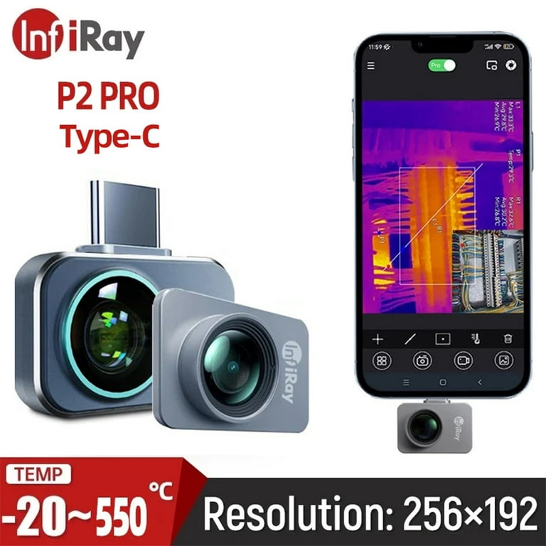 A-BFASTIRON InfiRay P2 PRO Infrared Thermal Imaging Camera