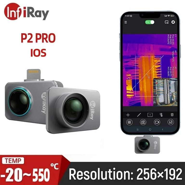 InfiRay P2 PRO Digital Infrared Thermal Imaging Camera for Android