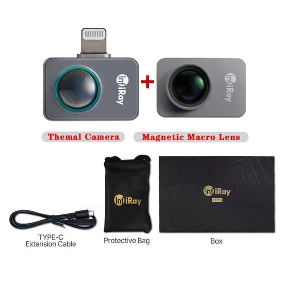 InfiRay P2 Pro Thermal Camera 25 Hz Thermal Imager for iPhone iOS 256x192 IR Thermal