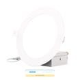 thumbnail image 1 of Infibrite 6 Inch 3000K Warm White 12W 1050LM Ultra-Slim LED Ceiling Light with Junction Box, Flush Mount, Dimmable - 6 Inch, 1 of 11