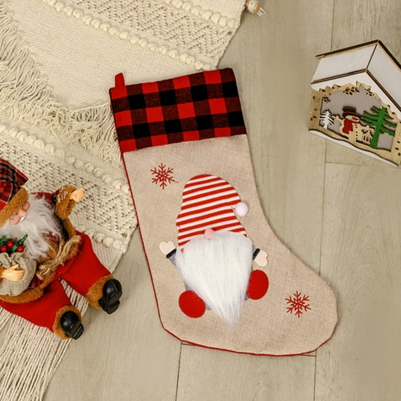 Infidev Fashion Christmas Gift Bag, 48x28CM Cotton Candy Storage Bag, Festive Home, Party Decoration for Holidays, Hotels and Shopping Malls