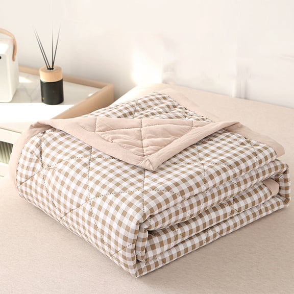 Infidev Naked Sleeping-friendly Washed Refrigerated Comforter Summer Thin Comforter 200x150cm/78.74x59.05in