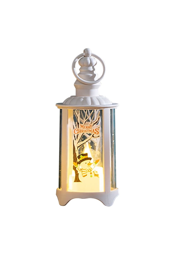 Retro Wind-Up Lights, Portable Christmas Decorations for Children, Perfect as Christmas Eve Gifts and Desktop Accents,Nightmare Before Christmas Decorations