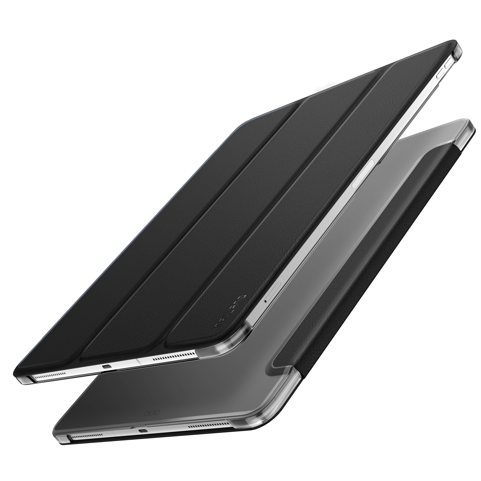 Infiland iPad Pro 12.9 2018 Cover, Smart Slim Shell with Translucent