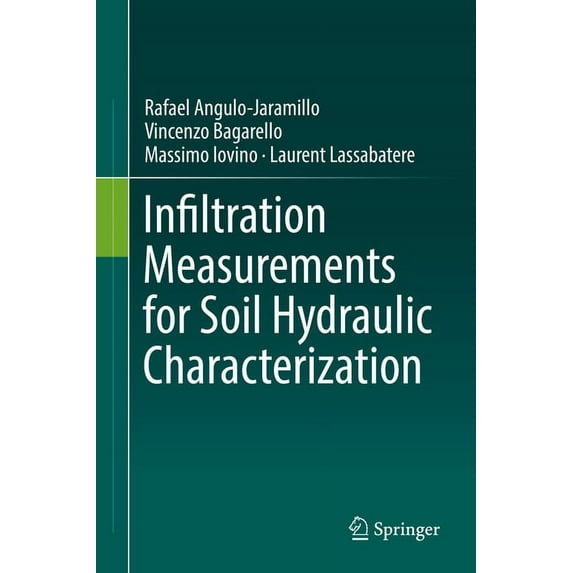 Infiltration Measurements for Soil Hydraulic Characterization, (Hardcover)