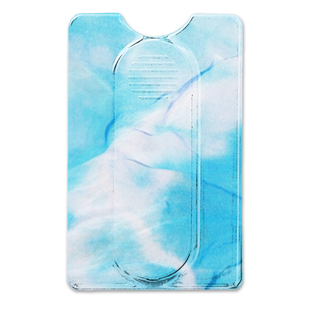 InfinaCore WalleyGrip 3-in-1 Detachable Phone Wallet Ergonomic Grip & Kickstand - Coastal Blue
