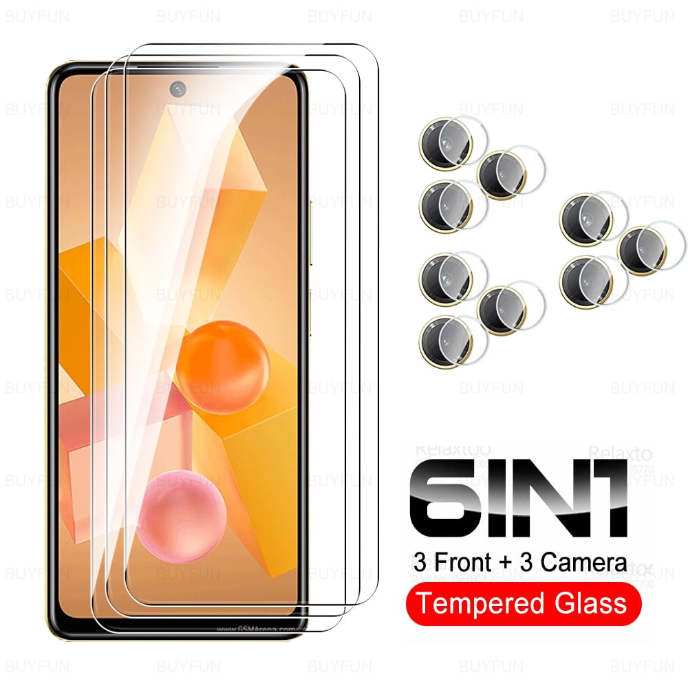 Infini Hot 40 Pro Glass 8To1 Camera Tempered Glass For Infinix Hot