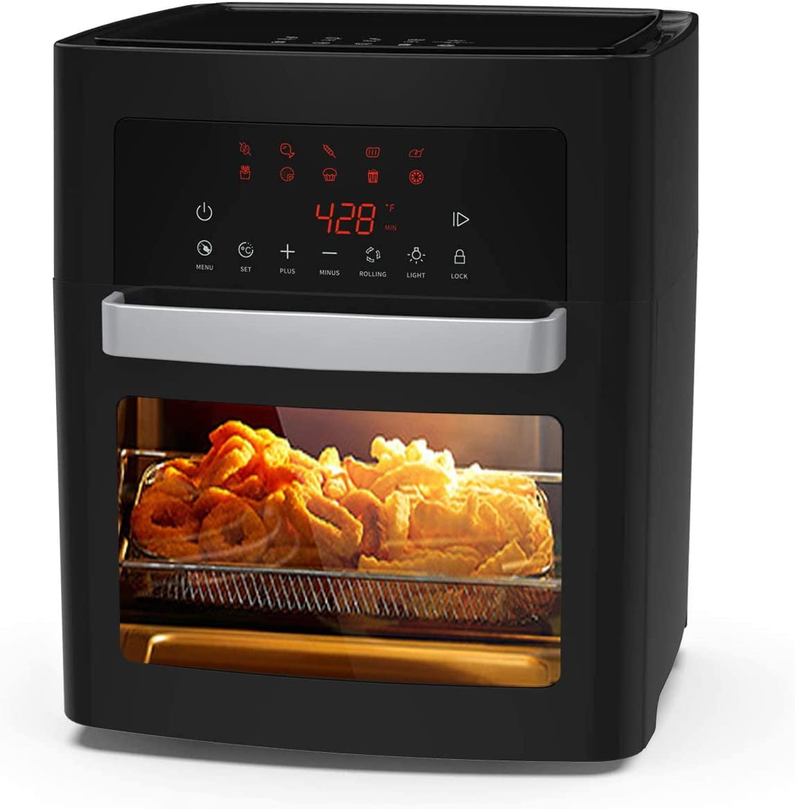 InfiniPower Air Fryer Oven, 16 Quarts XL Size, Nonstick and Dishwasher ...