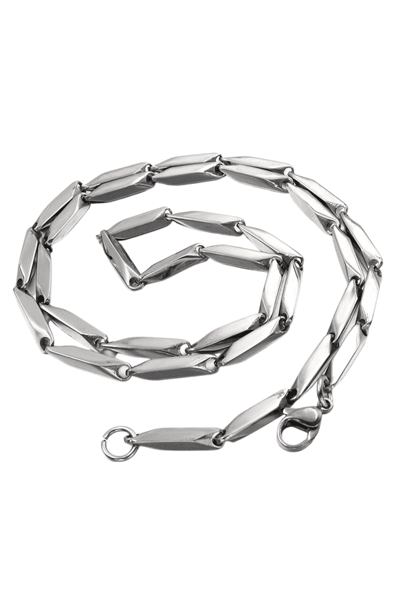 - Stainless Steel Silver Arrow Bullet Chain Bracelet Necklace Men Women 7" - 38"