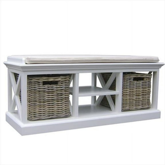 Infinita Halifax Accent Bench With Seat Cushion