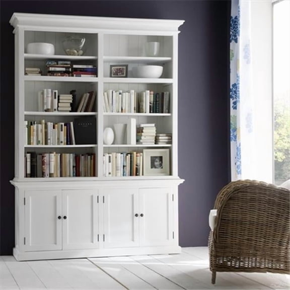 Infinita Halifax Twin Tower Hutch Bookcase