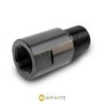 thumbnail image 1 of Infinite 1228-14LH-BS 0.5-28 Right Hand to 14 mm x 1 Left Hand Thread Adapter - Smooth, 1 of 1