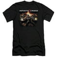 thumbnail image 1 of Infinite Crisis Batmen S/S Adult 30/1 T-Shirt Black, 1 of 1