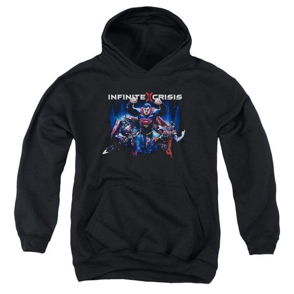Infinite Crisis - Ic Super - Youth Hooded Sweatshirt - Large