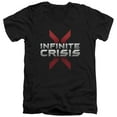 thumbnail image 1 of Infinite Crisis - Logo - Slim Fit V Neck Shirt - Small, 1 of 2