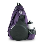 Infinite Discs Slinger Deluxe Disc Golf Backpack for Quick Disc Storage, 12 Discs in Your Bag Purple