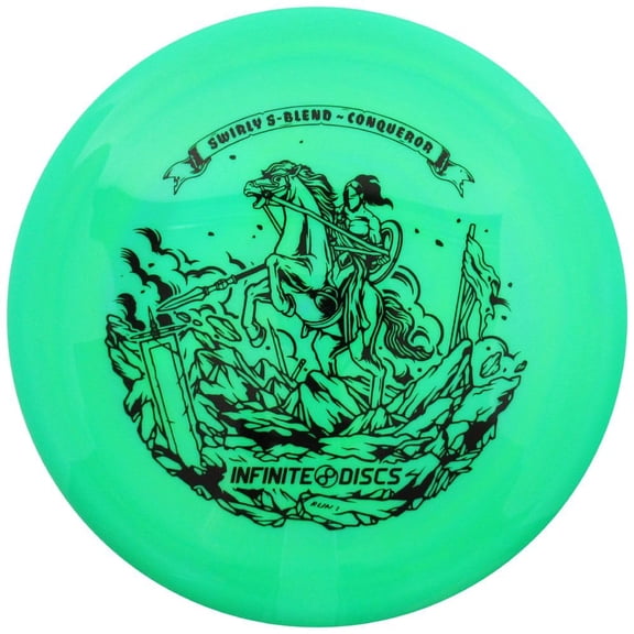 Infinite Discs Swirly S-Blend Conqueror Distance Driver Golf Disc