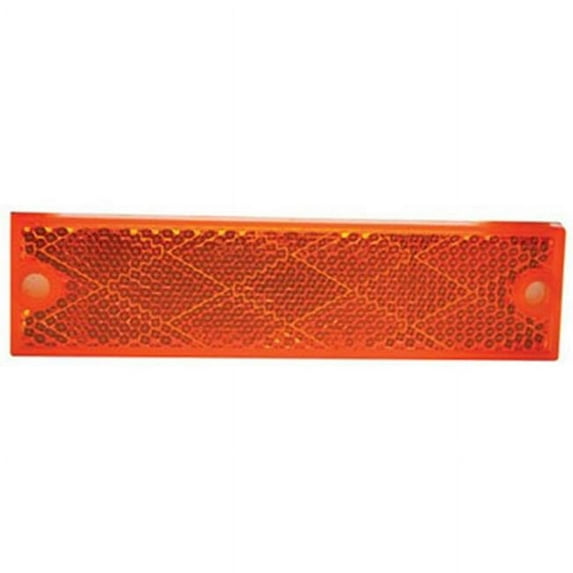 Infinite Innovations UL487000 Amber Rectangular Trailer Reflector