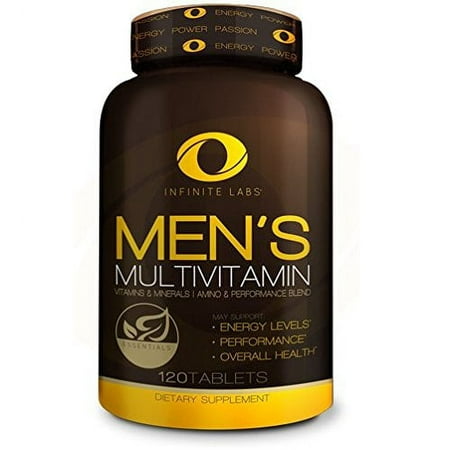 Infinite Labs Mens Multi Dietary Supplement, 120 Count