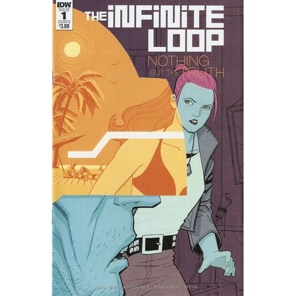 Infinite Loop: Nothing But The Truth #1B VF ; IDW Comic Book