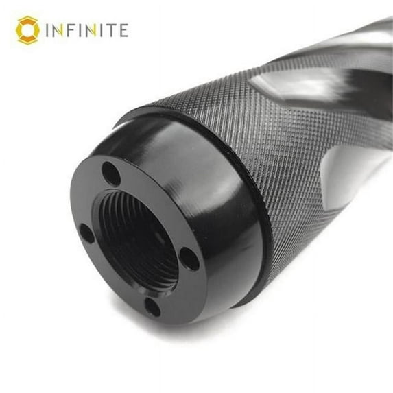 Infinite Product Solutions I4003-SPIRL-BAK Premium Inline Fuel Filter - Spiral Knurled