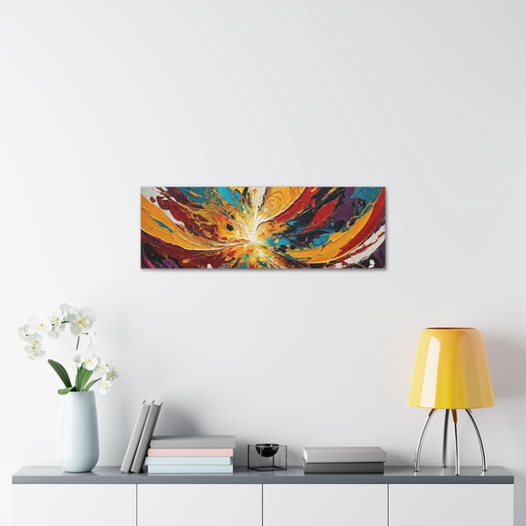 Infinite Reverie Abstract Expressionism Canvas Wall Art Designed by Artist