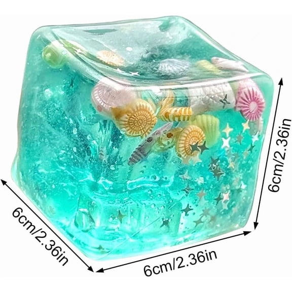 Infinite Slow Rising Stress Ball, Soft Silica Gel Squeeze Ball for Work Desk Area, Durable Stress Relief Ball for Adults Home Office Relaxation Calm