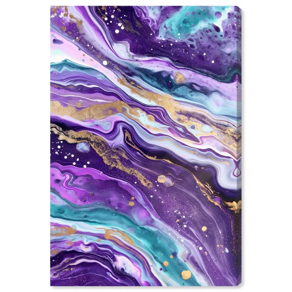 Infinite Space Canvas Geode Wall Art by Art Remedy, Gallery Wrapped, 10" x 15"