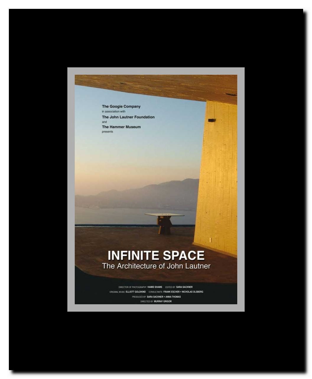 Infinite Space: The Architecture of John Lautner Framed Movie Poster