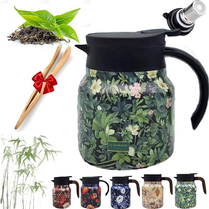 Infinite Tea Pot with Infuser, 316 Stainless Steel Infinite Vintage ...