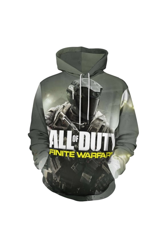 Infinite Warfare Call Of Duty Casual Hoodie Jacket Hooded Long Sleeves Sweatshirt Pullover Sweaters Women Men