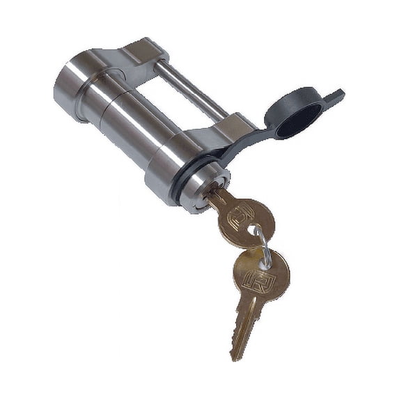 InfiniteRule Security 61112 | Trailer Latch Lock for Up to 1-5/8" Wide Trailer Coupler Latch - (11/16" Depth)