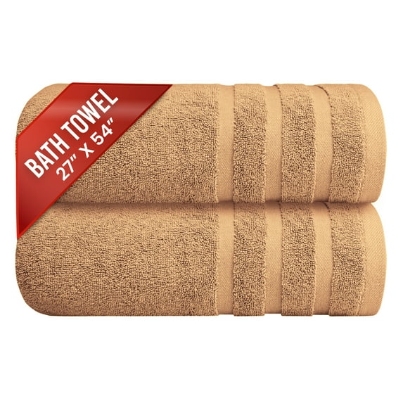 Infinitee Xclusives Premium Cosmic Sand Bath Towels - Pack of 2 - 27 x 54 inches
