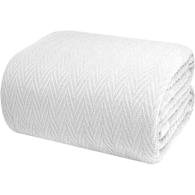 Infinitee Xclusives Premium Cotton Blanket Soft and Cozy King Size Bed