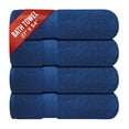thumbnail image 1 of Infinitee Xclusives Premium Navy Blue Bath Towels - Pack of 4 - 27 x 54 inches, 1 of 9