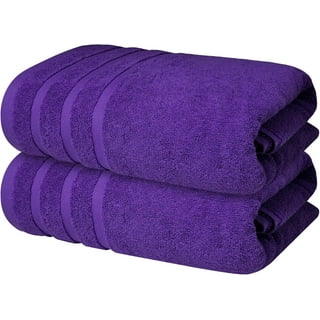 Purple Bath Towels
