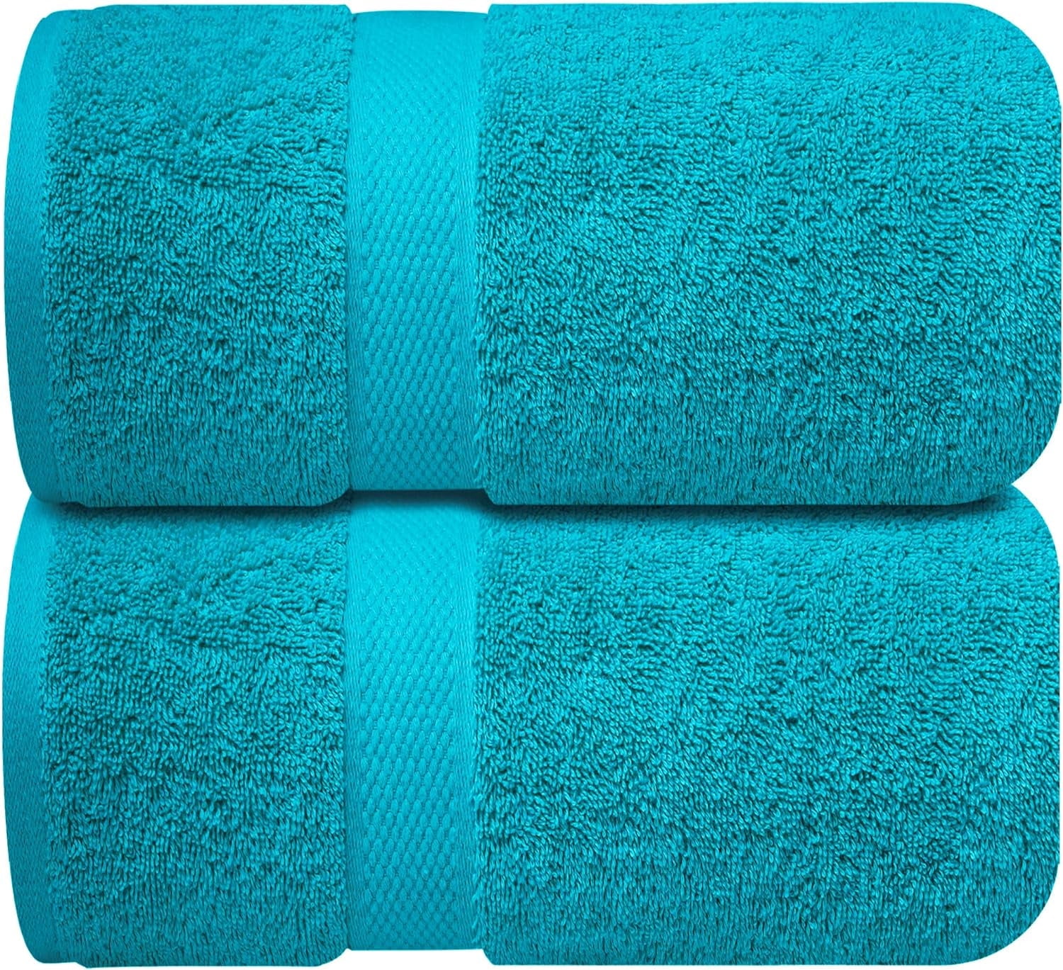 Infinitee Xclusives Premium Teal Bath Sheets Towels for Adults Pack