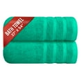thumbnail image 1 of Infinitee Xclusives Premium Vivid Green Bath Towels - Pack of 2 - 27 x 54 inches., 1 of 11
