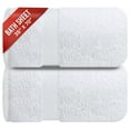 thumbnail image 1 of Infinitee Xclusives Premium White Bath Sheets Towels for Adults - Pack of 2 - Large Bath Towels 35x70, 1 of 8
